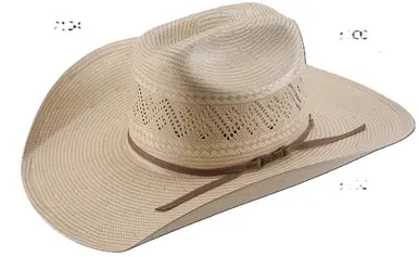 American Hat Co.® S-Minnick 6000 Two-Tone Rancher Crown Straw Hat