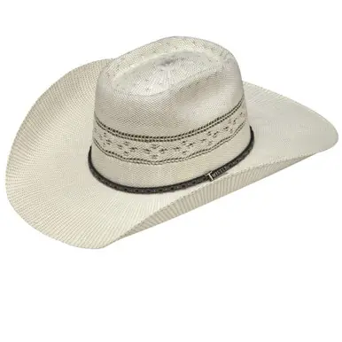 Twister® Brick Crown Bangora Straw Cowboy Hat - Hats