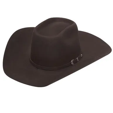 Twister® Brown Rowdy 3X Wool Hat - Hats