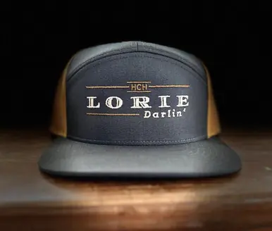 High Cotton Hat Co® Charcoal/Old Gold Lorie Darlin' Cap - Hats