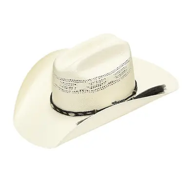Twister® Bangora Braided Black Band Straw Hat - Hats
