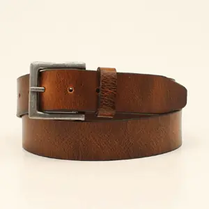 Nocona® Men's Brown HD Xtreme 1 1/2" Stitched Buckle Belt - Accessories