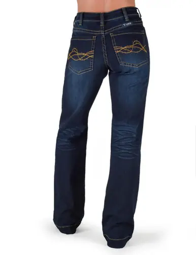SALE Cowgirl Tuff® Ladies' Platinum Boot Cut Jeans - Sale Barn