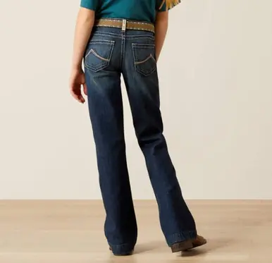 SALE Ariat® Girls' Olivia Trouser Jeans in Pacific - Sale Barn