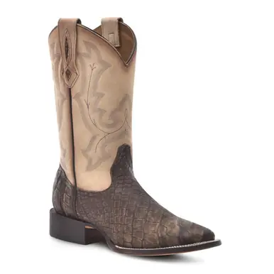 SALE Corral® Men's Capuchino/Sand Alligator Square Toe Boots - Sale Barn