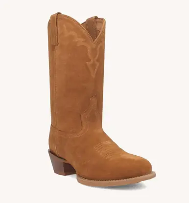 SALE Laredo by Dan Post® Men's Honey Suede Round Toe Boots - Sale Barn