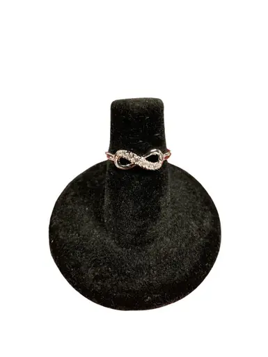 R.S. Covenant® Brass/Rhodium Cubic Zirconia Infinity Ring - Accessories