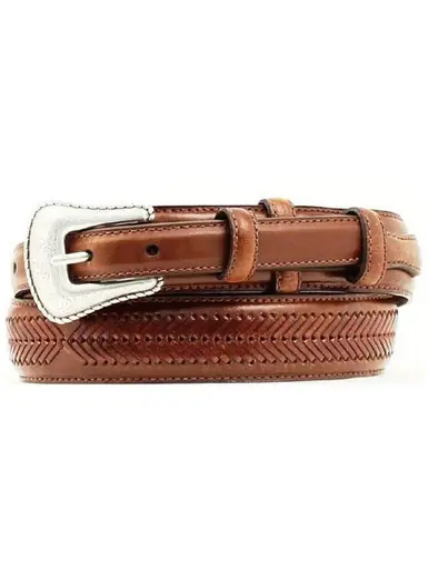 Nocona® Men's Brown Arrow-Woven Ranger Belt