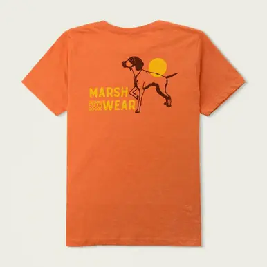 Marsh Wear® Boys' S/S Papaya Heather Field T-Shirt