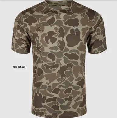 Drake® Youth S/S EST Camo Performance Tee - Kids
