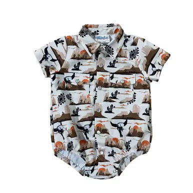 Shea Baby® Boys' Desert Pearl Snap Shirt/Onesie - Kids