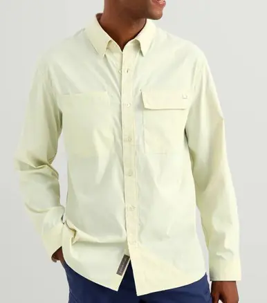 HUK® Men's L/S Icon Button Shirt - Brands