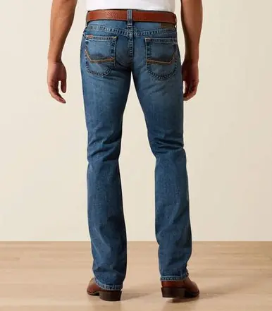 Ariat® Men's M7 Slim Axel Straight Leg Jeans in Livermore - Mens