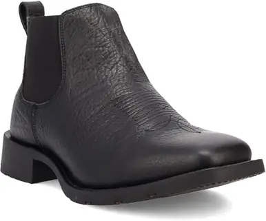 Laredo® Men's Black Devin Square Toe Ankle Boots - Brands