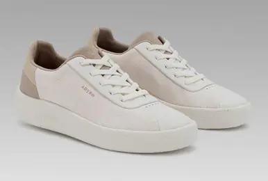 ADYRO® Ladies' Pearl White Prima Casual Performance Sneakers - Footwear
