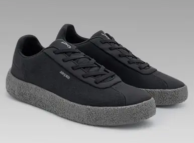 ADYRO® Men's Jet Black Primo Casual Performance Sneakers - Footwear