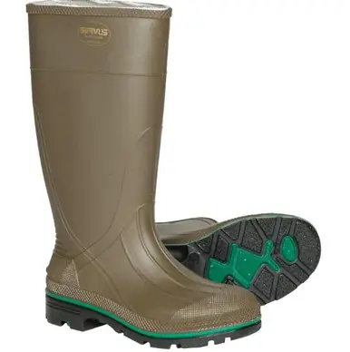 Servus® Men's Olive 15" MAX Rubber Boots - Footwear