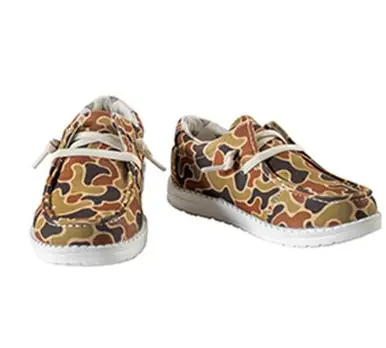 Twister® Kids' Rust Camo Dutton Casual Shoes - Footwear