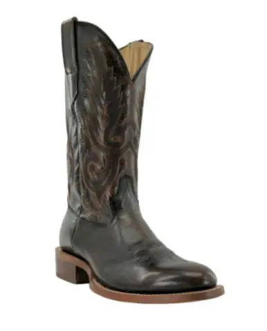RW Ranch by R Watson® Men's Brown Brushoff 13" Round Toe Boots - Footwear