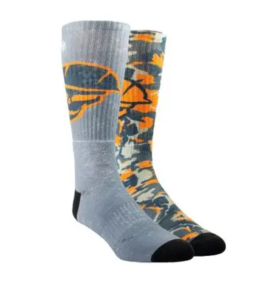 Ariat® Men's Roughneck Crew Socks - 2 Pair Package