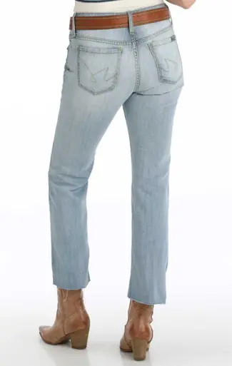 Cruel Denim® Ladies' Hannah Light Stone Slim Fit Cropped Jeans - Brands