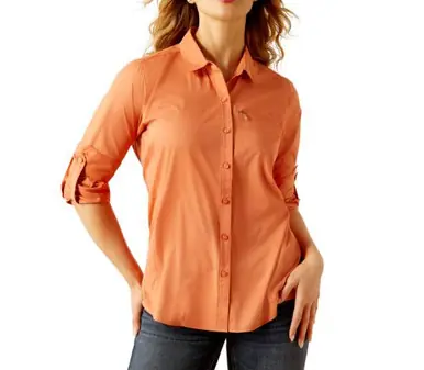 Ariat® Ladies' L/S Langoustino VentTEK Button Shirt