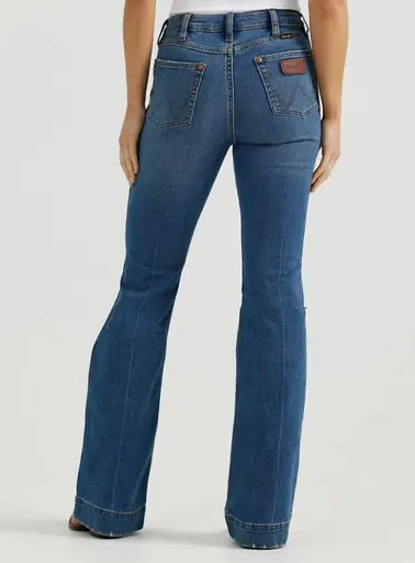 Wrangler Retro® Ladies' Bailey High Rise Trouser Jeans in Shelby - Brands