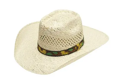 Twister® Rowdy 4" Brim Sunflower Band Straw Hat - Hats