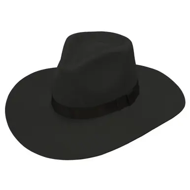 Twister® Ladies Pinch Front Hat - Black