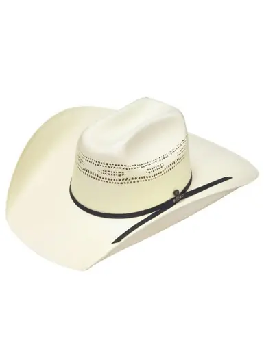 Ariat® Ivory Bangora 4 1/4" Brim Straw Cowboy Hat - Hats