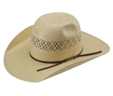 American Hats® Two-Toned Chocolate Cord Straw Hat