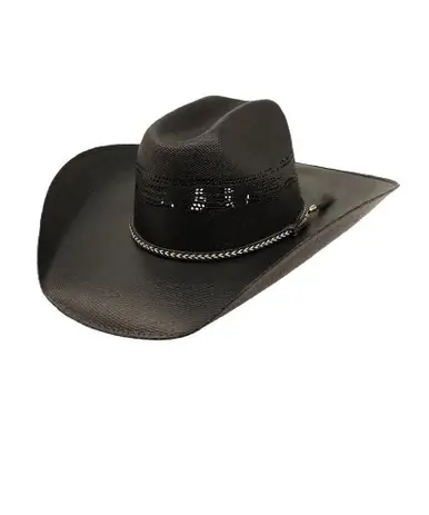 Twister® Black Bangora Straw Cowboy Hat - Hats