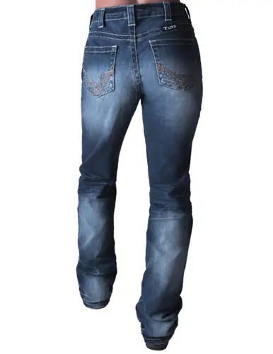 SALE Cowgirl Tuff® Ladies' True Blue Bootcut Jeans - Sale Barn