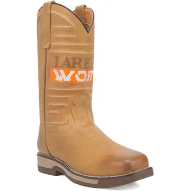 SALE Laredo® Men's Wheat 11" Workhorse Steel Toe Work Boots - Sale Barn