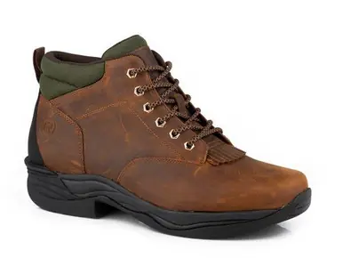 SALE Roper® Men's Brown Horseshoe 3 Waterproof Oiled Lace-up Boots