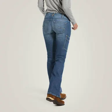 SALE Ariat® Ladies' Rebar Durastretch Raven Boot Cut Jeans in Sofia - Sale Barn