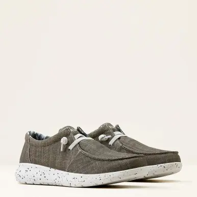 SALE Ariat® Men's Hilo Grey/Shattered Charcoal Stretch Lace Casual Shoes - Sale Barn