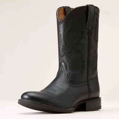 SALE Ariat® Men's Sport Stratten Black Round Toe Boots - Sale Barn