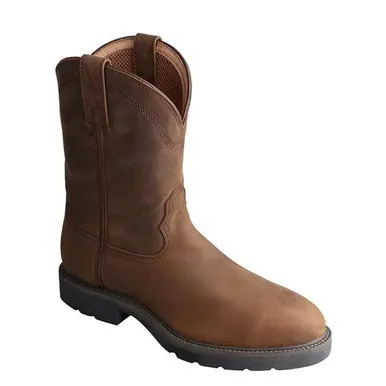 SALE Twisted X® Men's Pull On U Toe Work Boots - Sale Barn