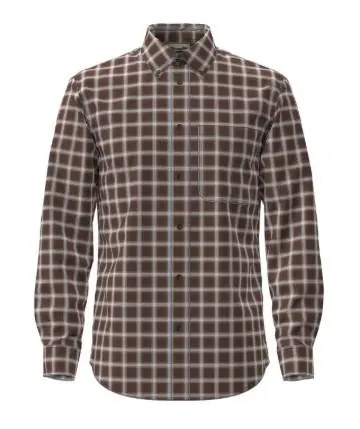 Wrangler Riata® Men's L/S Plaid Button Shirt - Choose Color