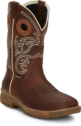 Justin® Men's 11" Nitread Square Toe Work Boots - Brands