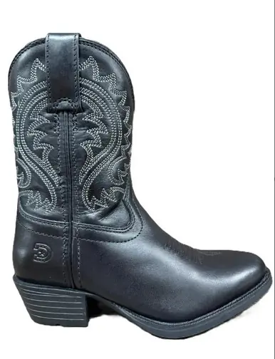 Durango® Kids' Black Round Toe Western Boots - Brands