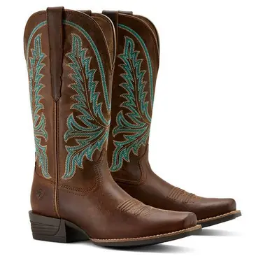 Ariat® Ladies' Sassy Brown Rock Creek Cutter Toe Boots - Brands