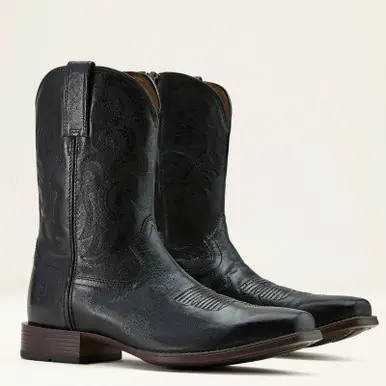 Ariat® Men's Bodie Iron Black Square Toe Boots - Brands
