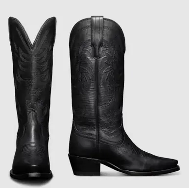 Tecovas® Ladies' Midnight Annie Snip Toe Boots - Footwear