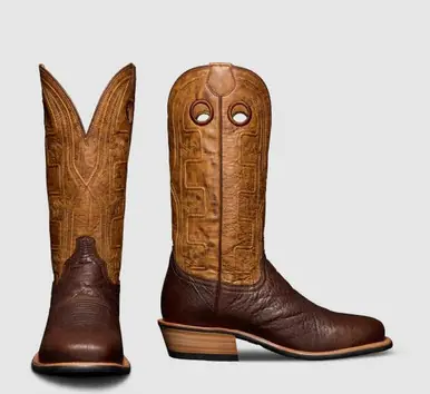 Tecovas® Men's Chocolate/Tan Cody Square Toe Boots - Footwear