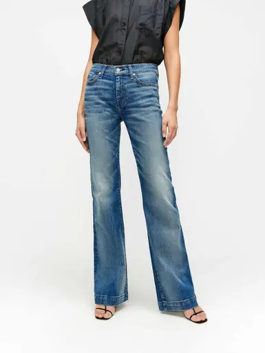 7 for all Mankind® Ladies' Luxe Vintage Dojo Jeans in Distressed Authentic Light
