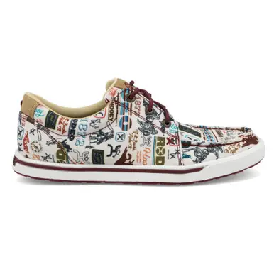Twisted X® Ladies' Hooey® Rodeo Print Loper Shoes - Brands