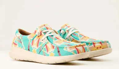 SALE Ariat® Ladies' Turquoise Tempe Hilo Shoes - Brands