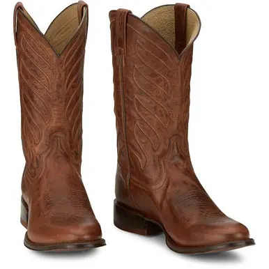 Tony Lama® Men's Lenado 12" Tawny Brown Medium Round Toe Boots - Brands